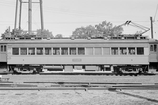 SSLMP - Chicago, South Shore and South Bend Railroad car #5