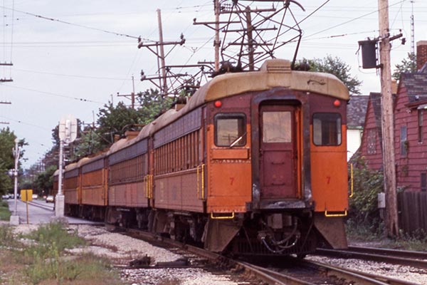 SSLMP - Chicago, South Shore and South Bend Railroad car #7