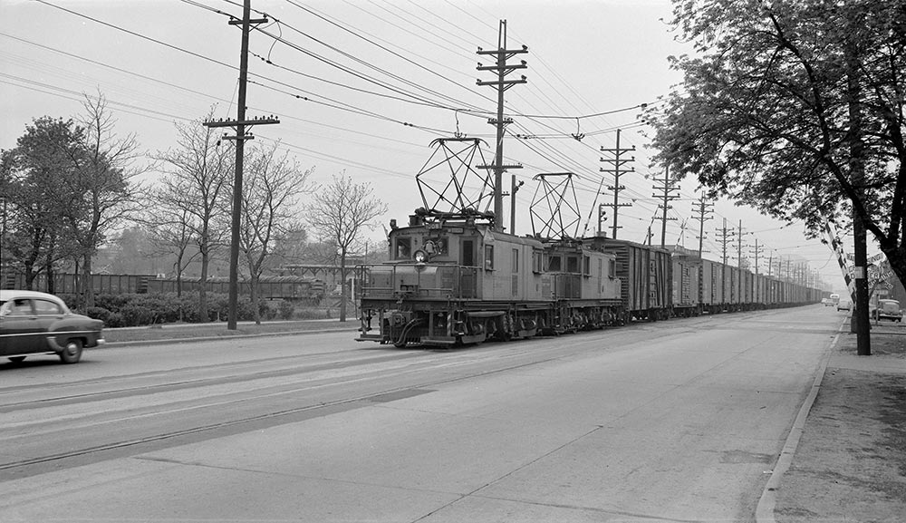 CSS MP 23.8 East Chicago, Chicago & Huish 1008, May 1953